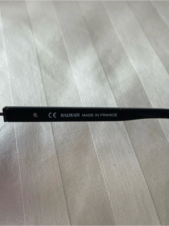 Balmain Black Sunglasses Arm with Silver Accent main image 7
